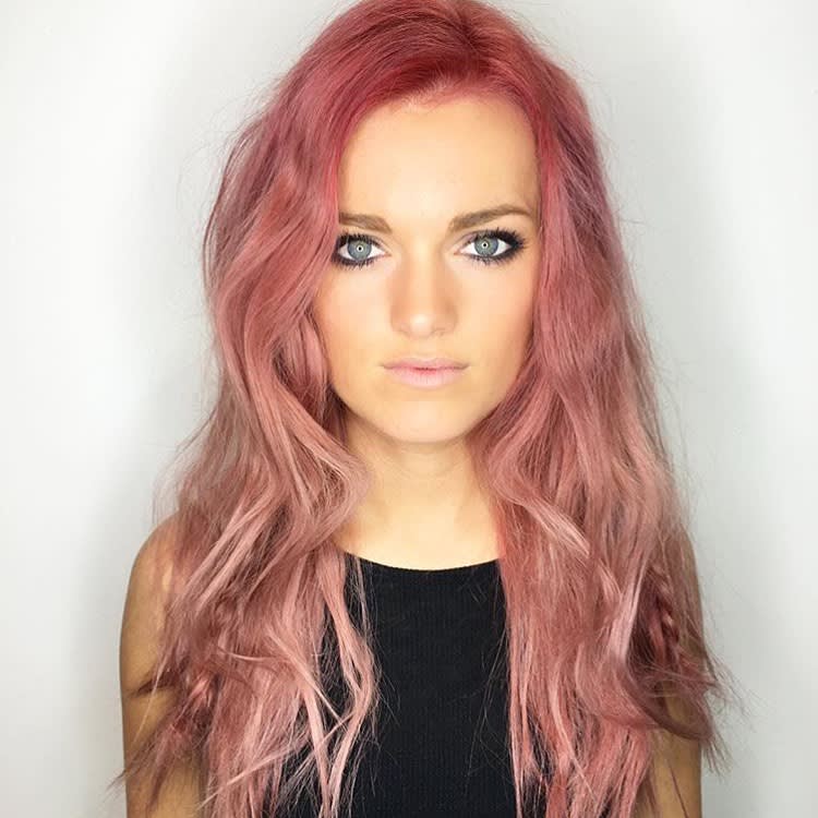 TIGI Haircolor Formula: A Pale Mauve
