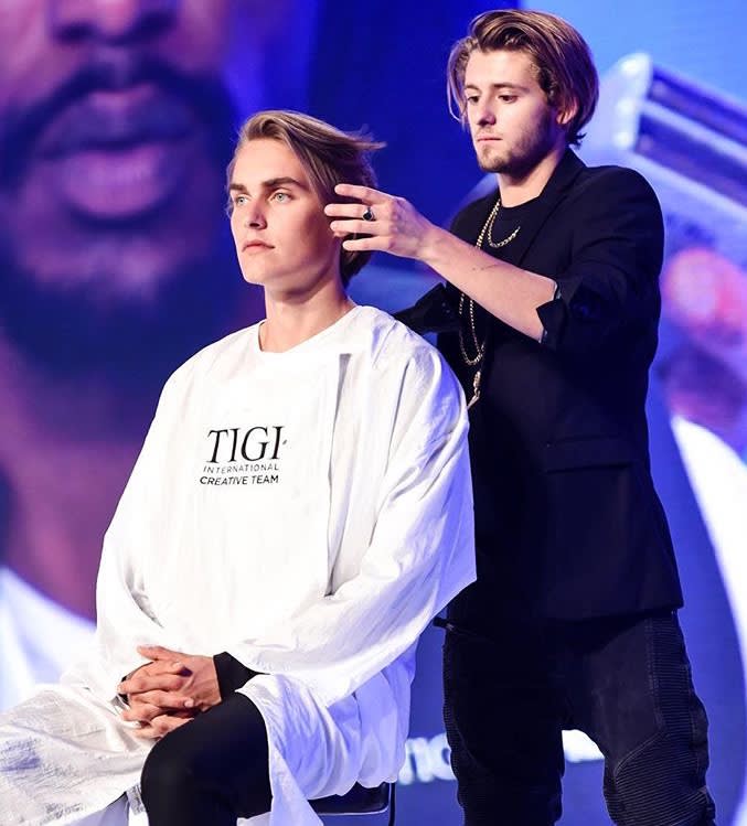 TIGI World Release 2015 Heats Up Las Vegas