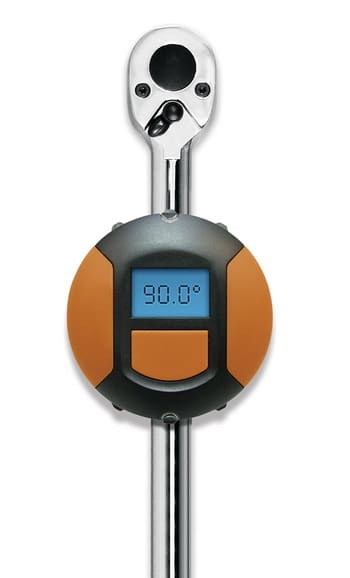 Digital Angle Gauge Speeds Precision Fastener Torqeuing
