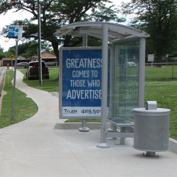 Tolar Delivers 69 Bus Shelters to OKC's EMBARK