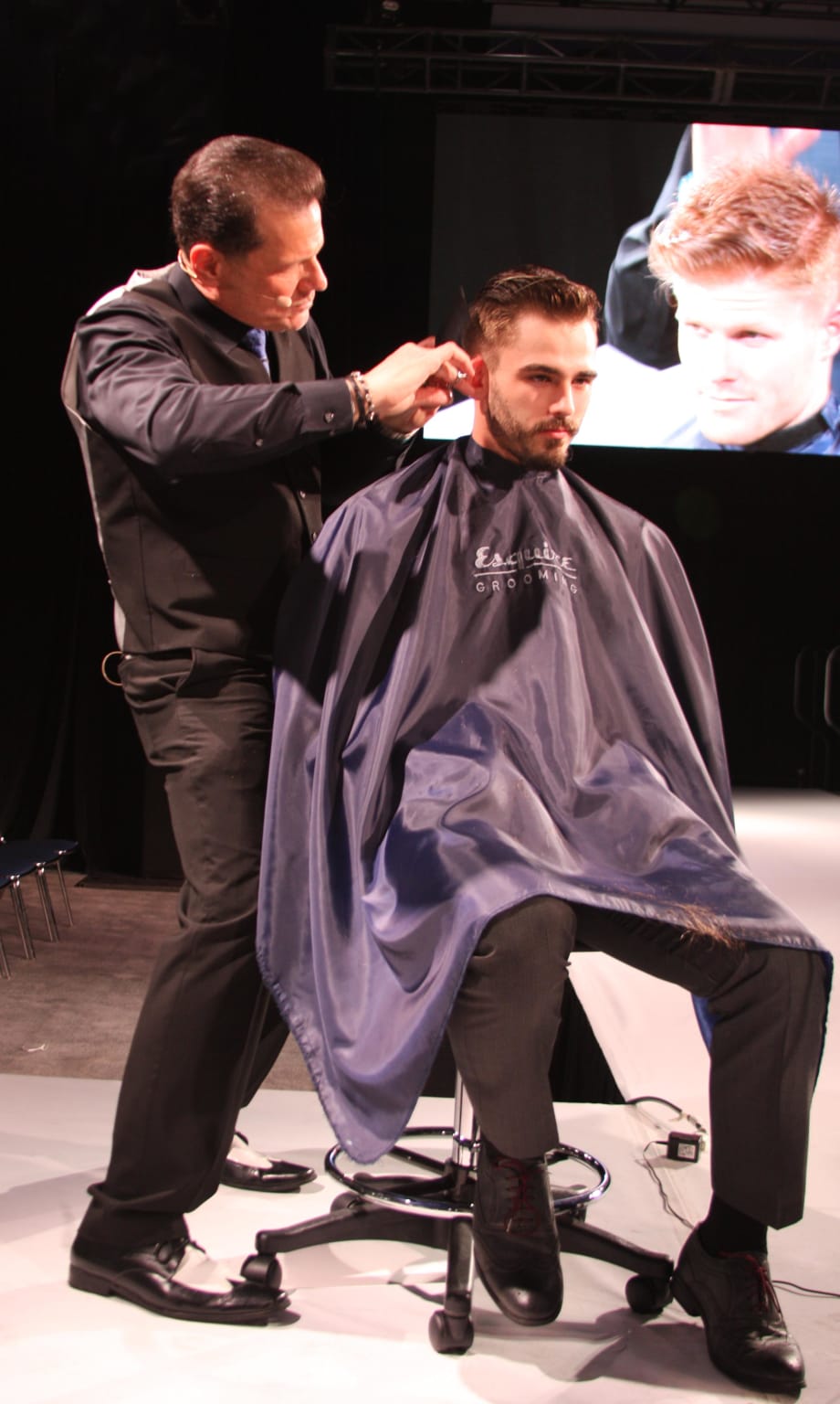 The Men's Hairstylist vs. The Barber and the Scissor-Over-Comb Technique
