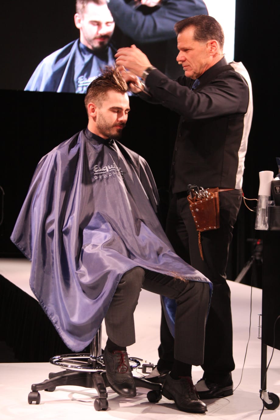 The Men's Hairstylist vs. The Barber and the Scissor-Over-Comb Technique