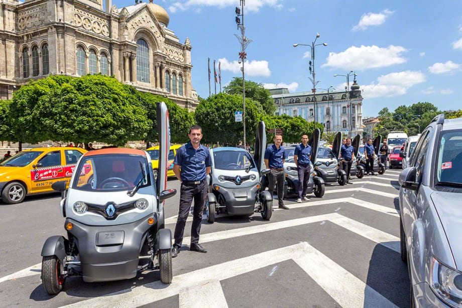 Top Rent A Car Offers All-Electric Renault Twizy
