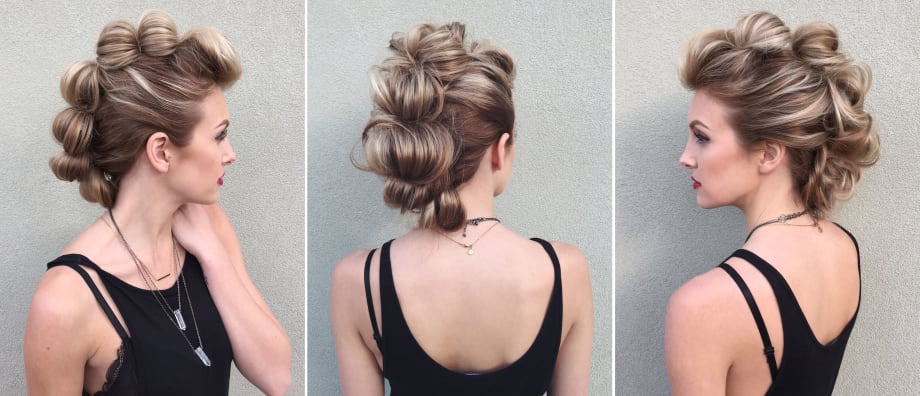 How-To: Topsy Tail Looped Faux Hawk