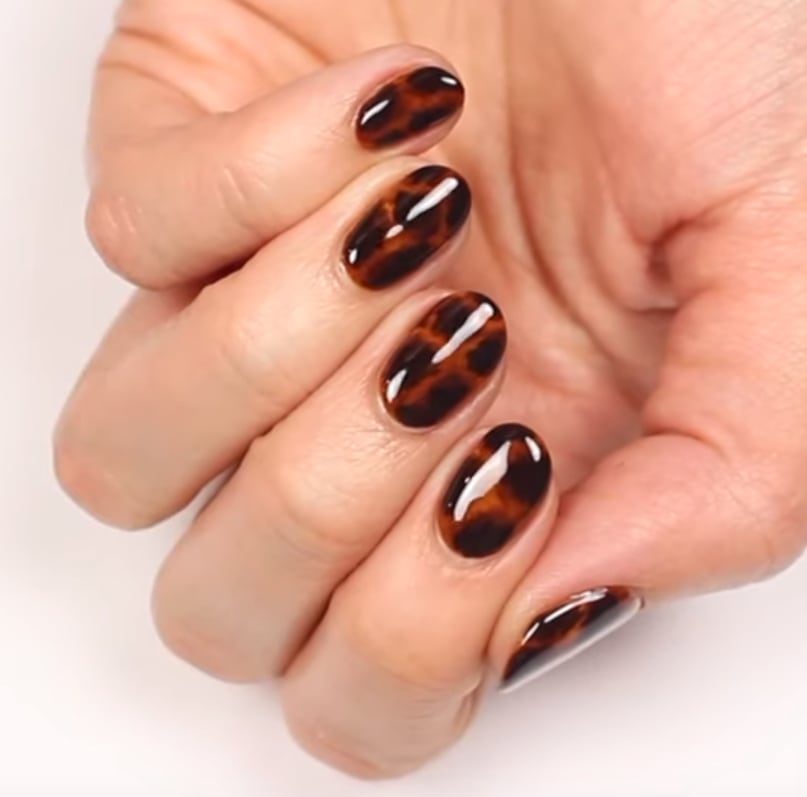 Tortoiseshell Nail Art Tutorial