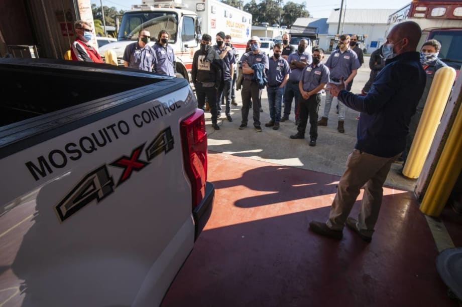 Facility Tour Exposes Students to Fleet Management