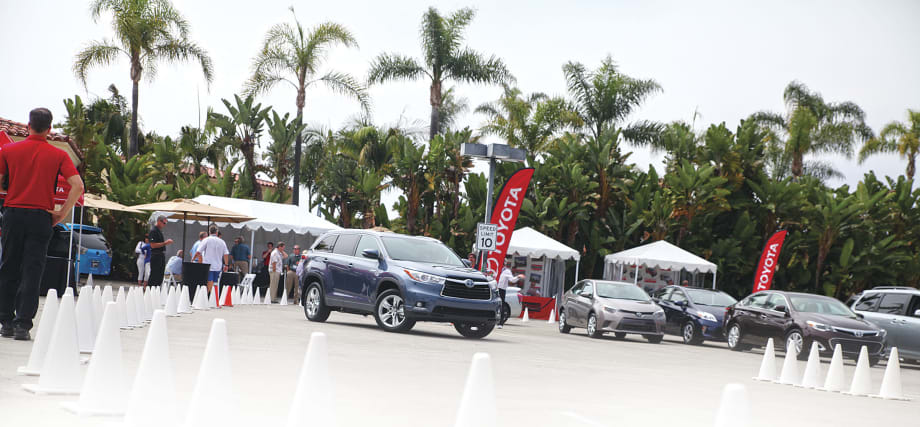 Toyota's 2015 Fleet Executive Meeting Rocked