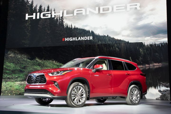 Toyota's 2020 Highlander Boosts Efficiency