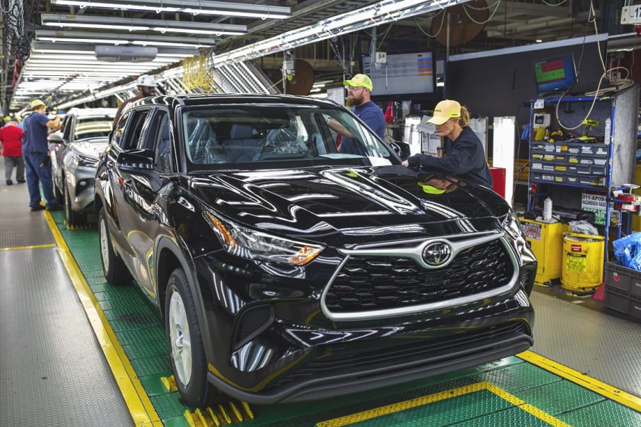Toyota Completes $1.3 Billion Indiana Plant Modernization