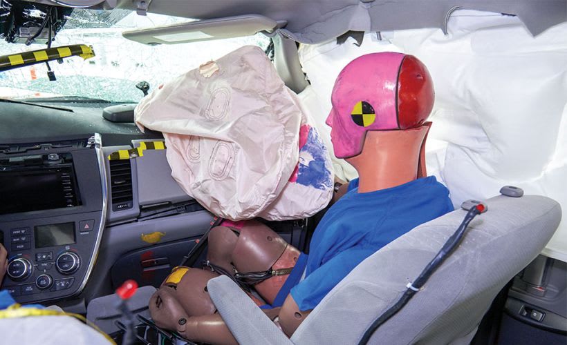 Minivans Run the Gamut in New Crash Test