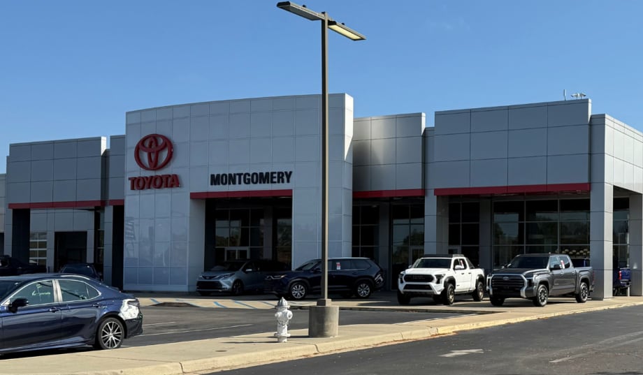 Toyota of Montgomery auto dealership outside view