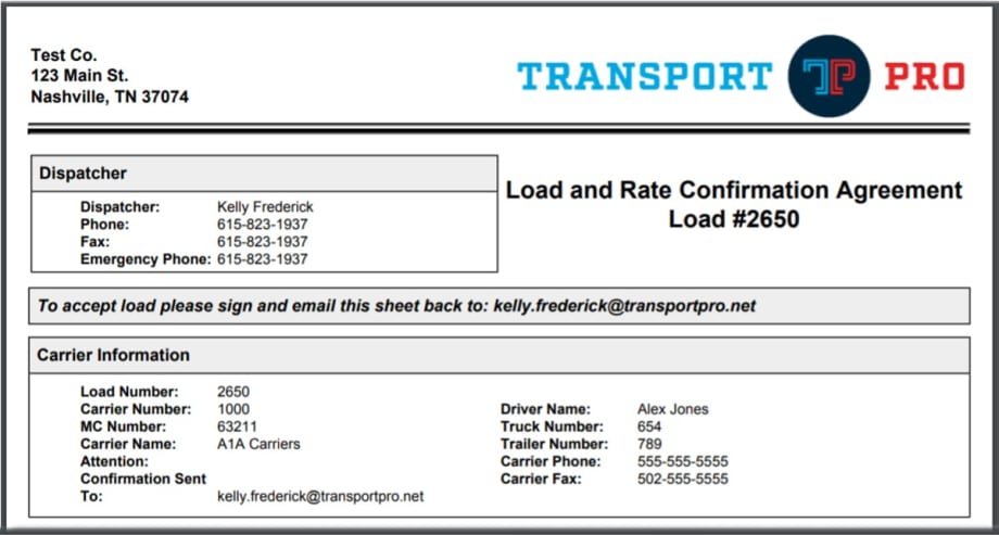 Transport Pro Launches E-Signature Tool for Drivers and Brokers