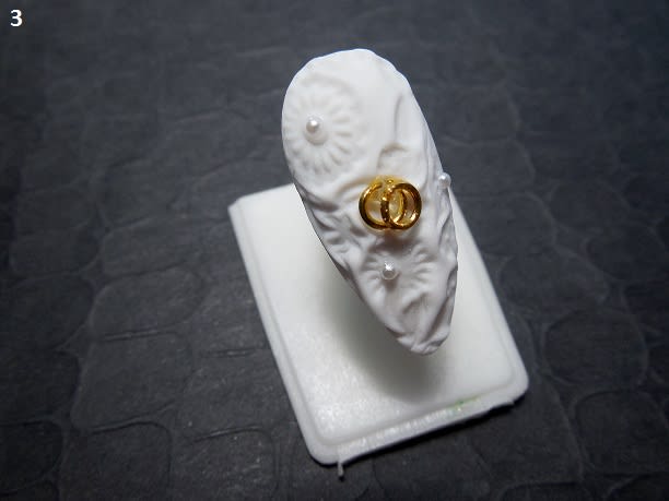 Wedding Ring Nail Art