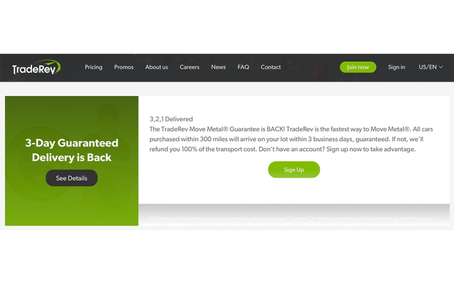 TradeRev’s MOVE METAL® Guarantee Provides Fast and Convenient Vehicle Delivery