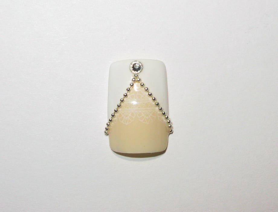 Wedding Jewel Nail Art