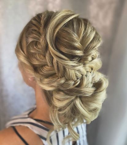 Bridal Hair How-To: Fishtail Crown Updo