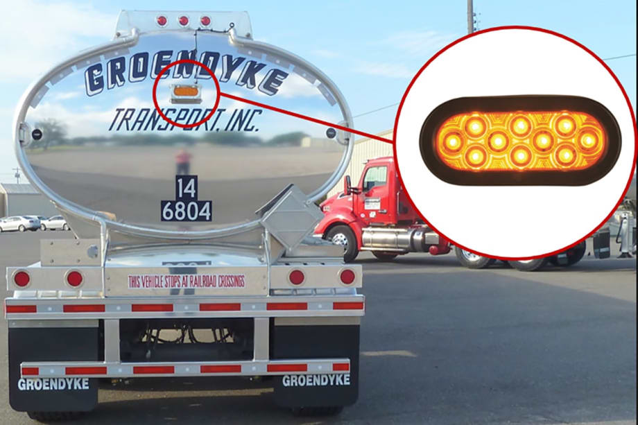 Tank Truck Carriers May Add Extra Pulsating Rear Brake Lamp to Trailers