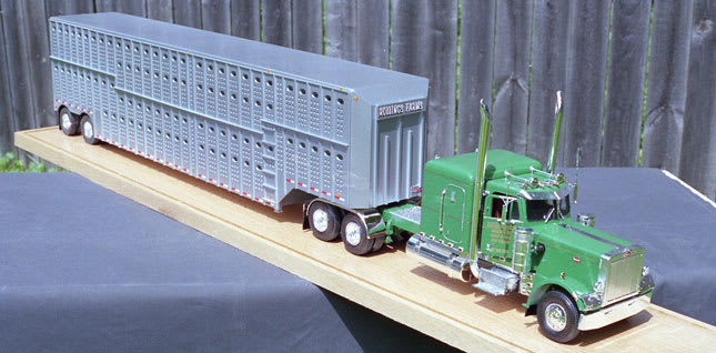 Beautiful custom-built models start with long sheets of styrene
