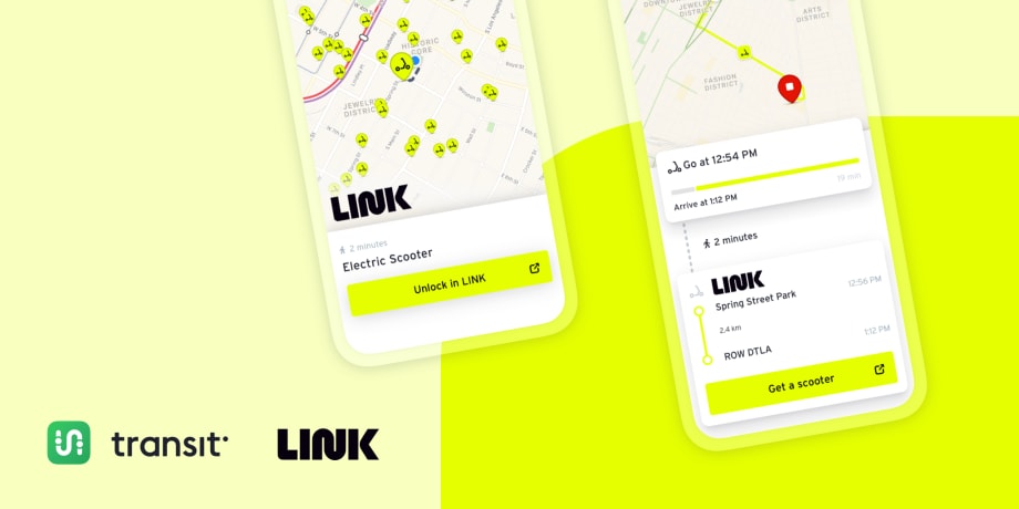 Superpedestrian, Transit App Partner to Advance Access to LINK E-Scooters
