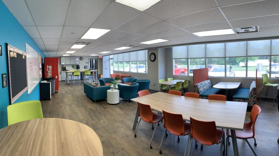 Iowa District Receives Donation to Remodel Transportation Department's Break Room