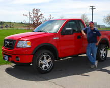 'Choose Your Wheels' Winner Opts for 2007 Ford Pickup
 
