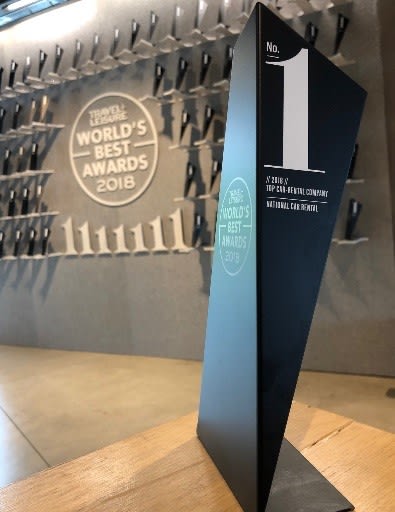 National Car Rental Tops Travel + Leisure Magazine's 'World's Best' List