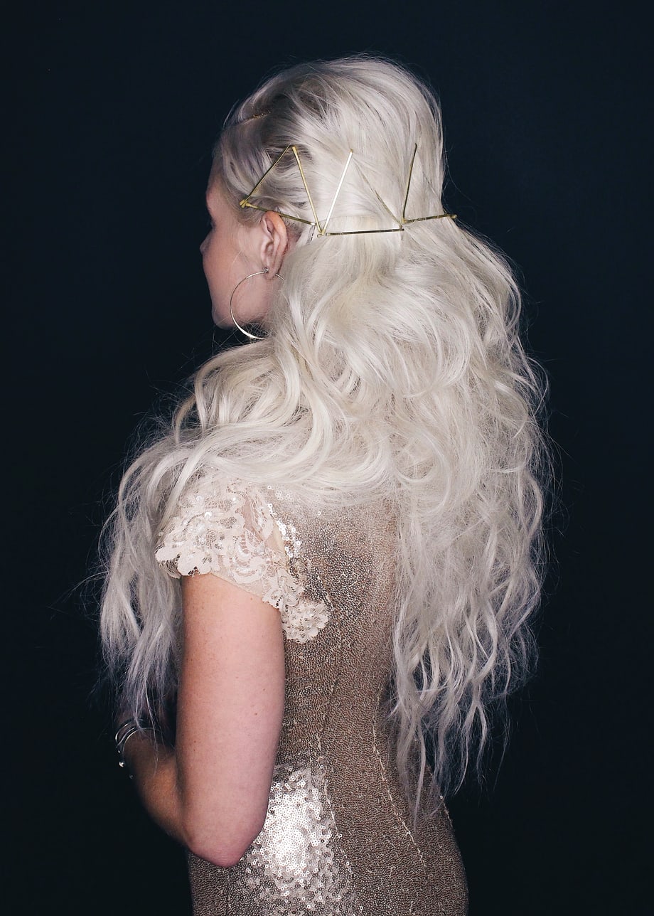 Pinned Pretty: French Braids and Updos Using Oribe's Dry Texturizing Spray 