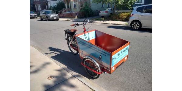 First Cargo Electric-Assist Tricycle Added to Boston Fleet