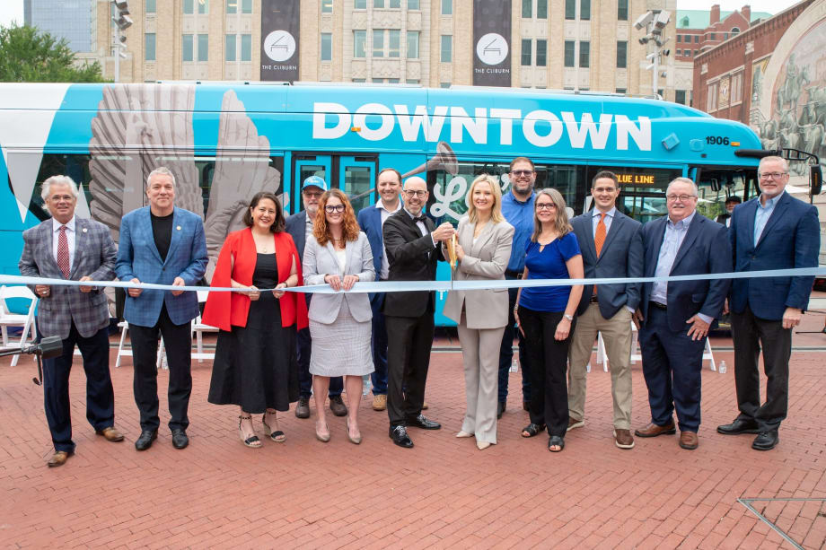 Texas' Trinity Metro Rolls Out New Downtown Blue Line