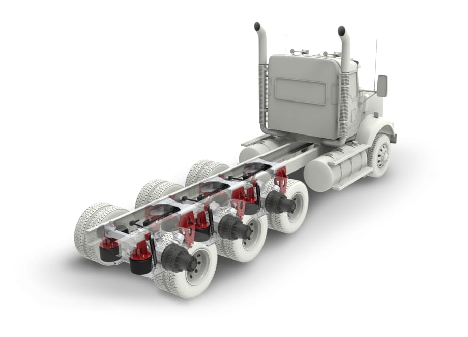 Link Introduces 105K Triton Tri-Drive Air Suspension