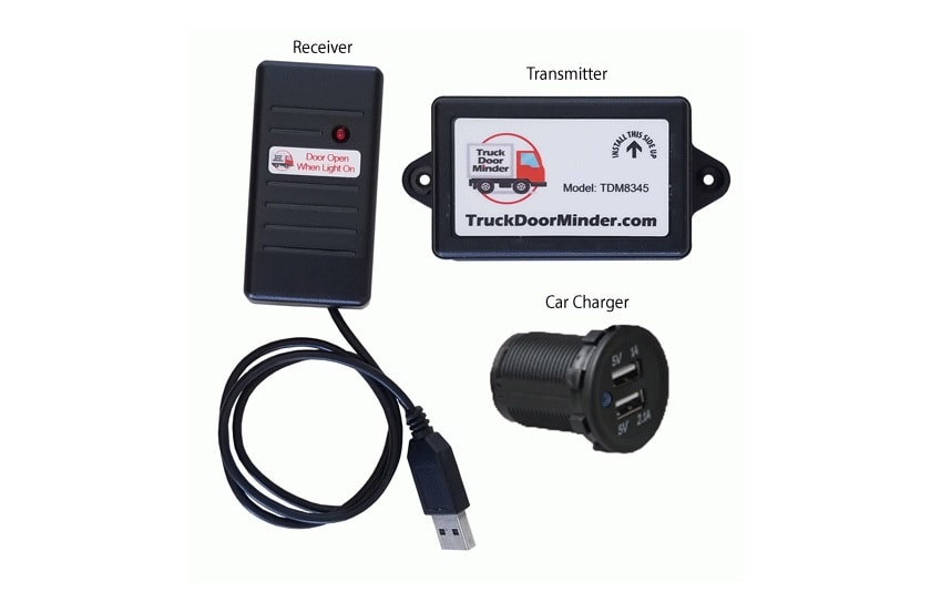TruckDoorMinder Alerts Drivers When the Cargo Door is Open