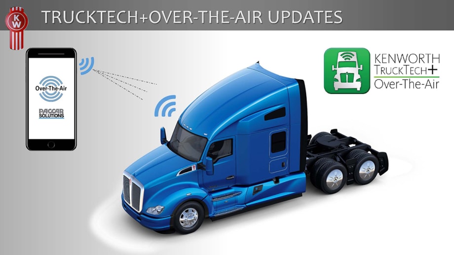 Kenworth Launches TruckTech+ Over-the-Air Updates