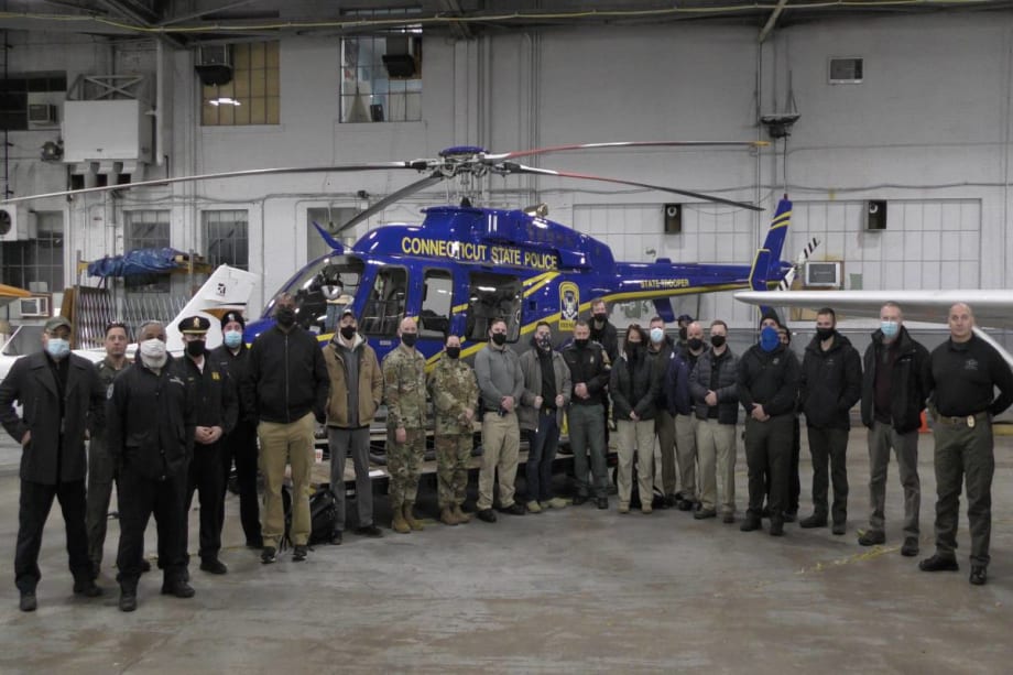 TSA Assists Connecticut State Police with Drone Detection Test