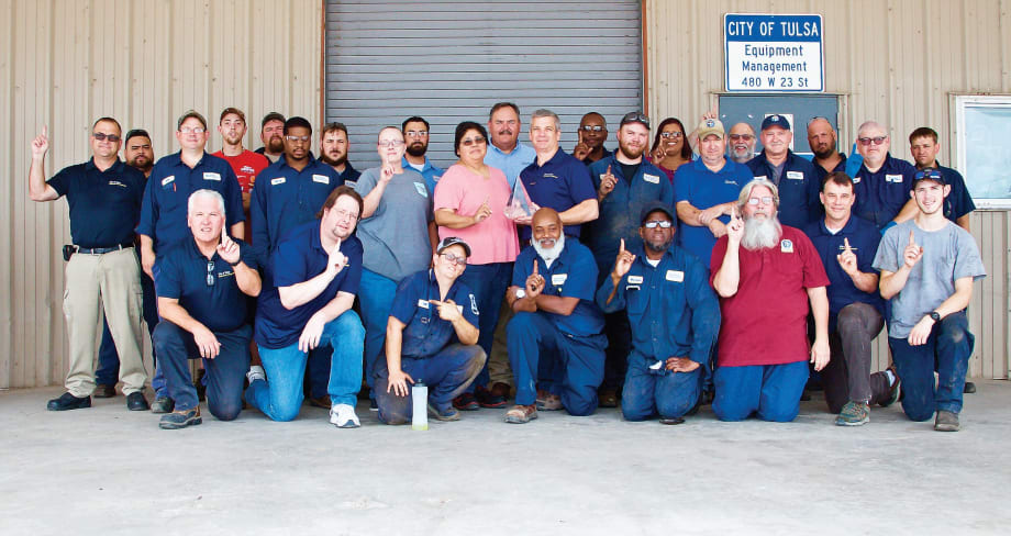 Tulsa Takes Home the No. 1 Leading Fleet Award