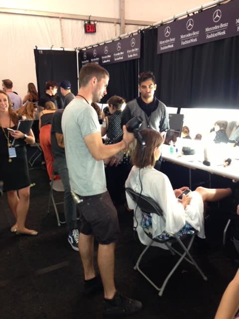 FASHION WEEK: Beauty at J. Mendel