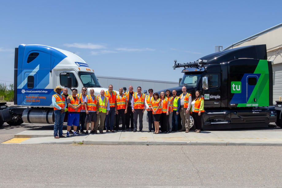TuSimple Teams With Community College to Offer Autonomous Truck Driving Certification