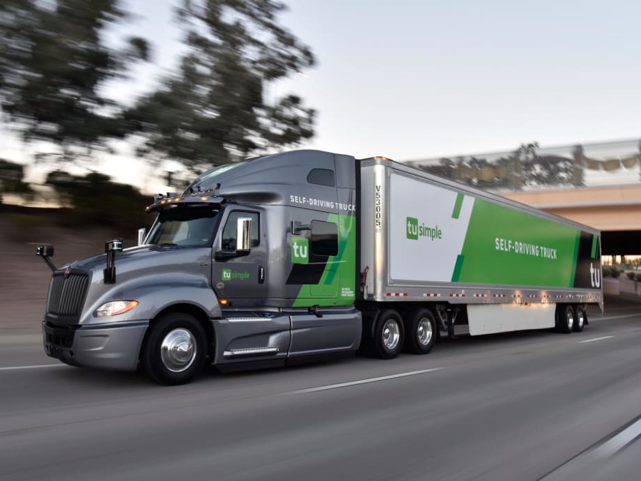 TuSimple Self-Driving Trucks to Test Hauling Mail for USPS