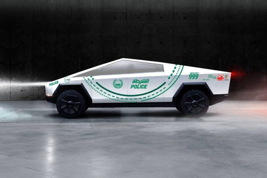 The Future of Police Fleets? Dubai Police Teases Cybertruck for Patrol