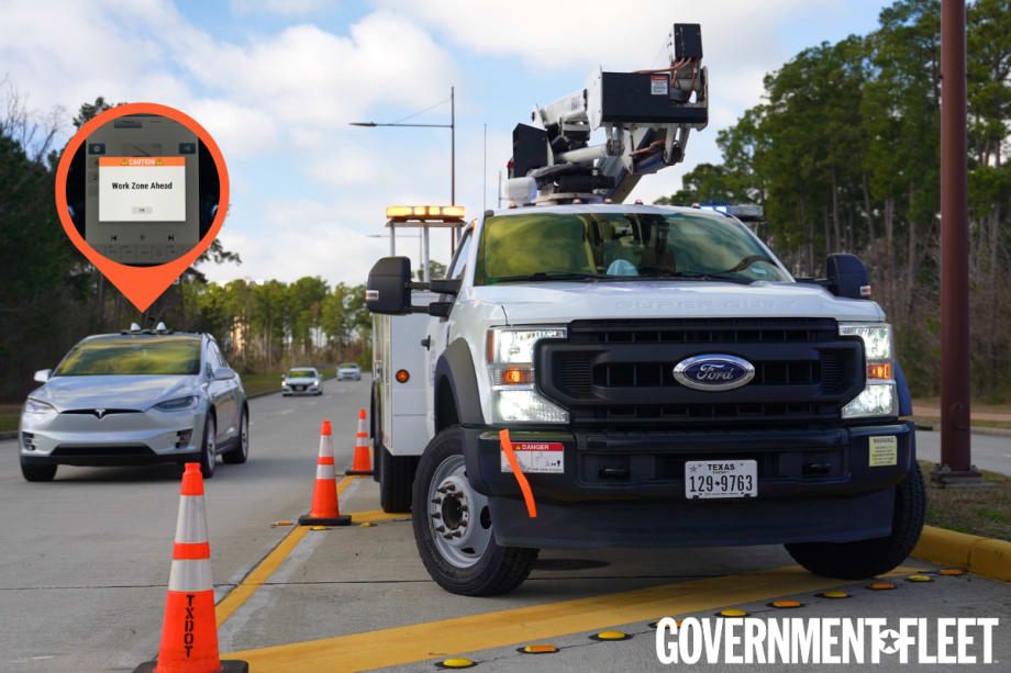 TxDOT Demos Connected Vehicle Technology to Provide Work Zone Alerts to Drivers