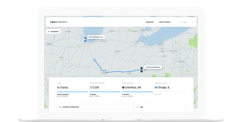Uber Freight Extends Platform to Shippers