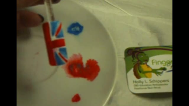 Union Jack Flag Nail Art Tutorial