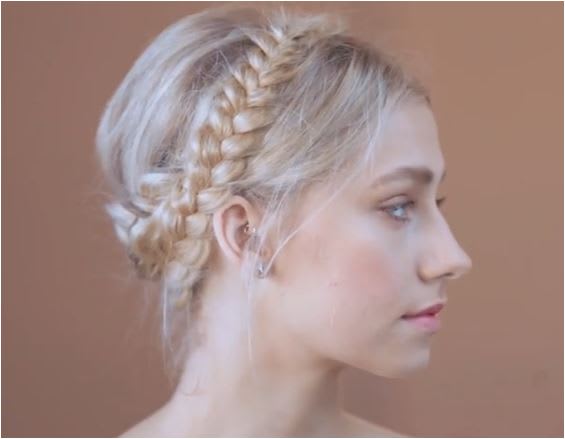 MUST WATCH VIDEO: "Downton" Star's Crown Braid & Red Carpet Makeup