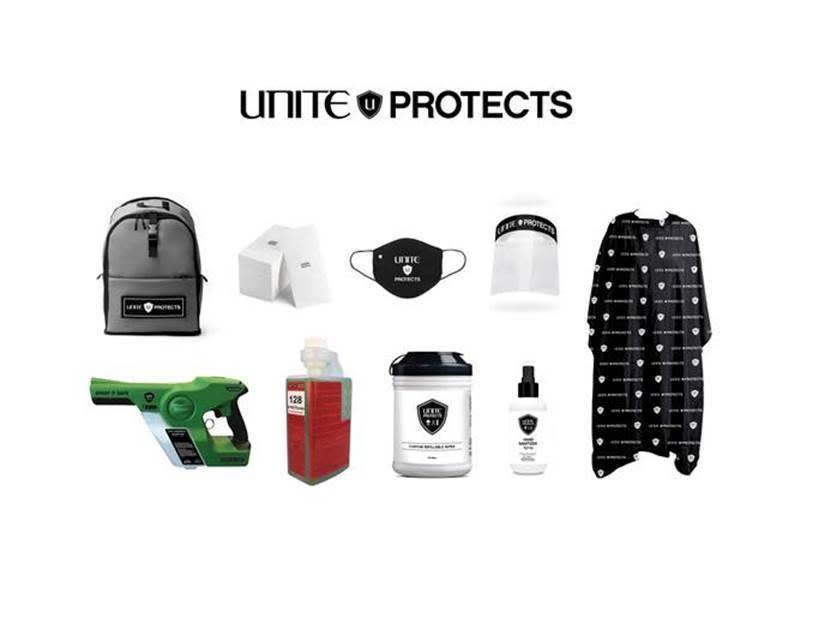UNITE Hair Launches Sanitation and Disinfecting System