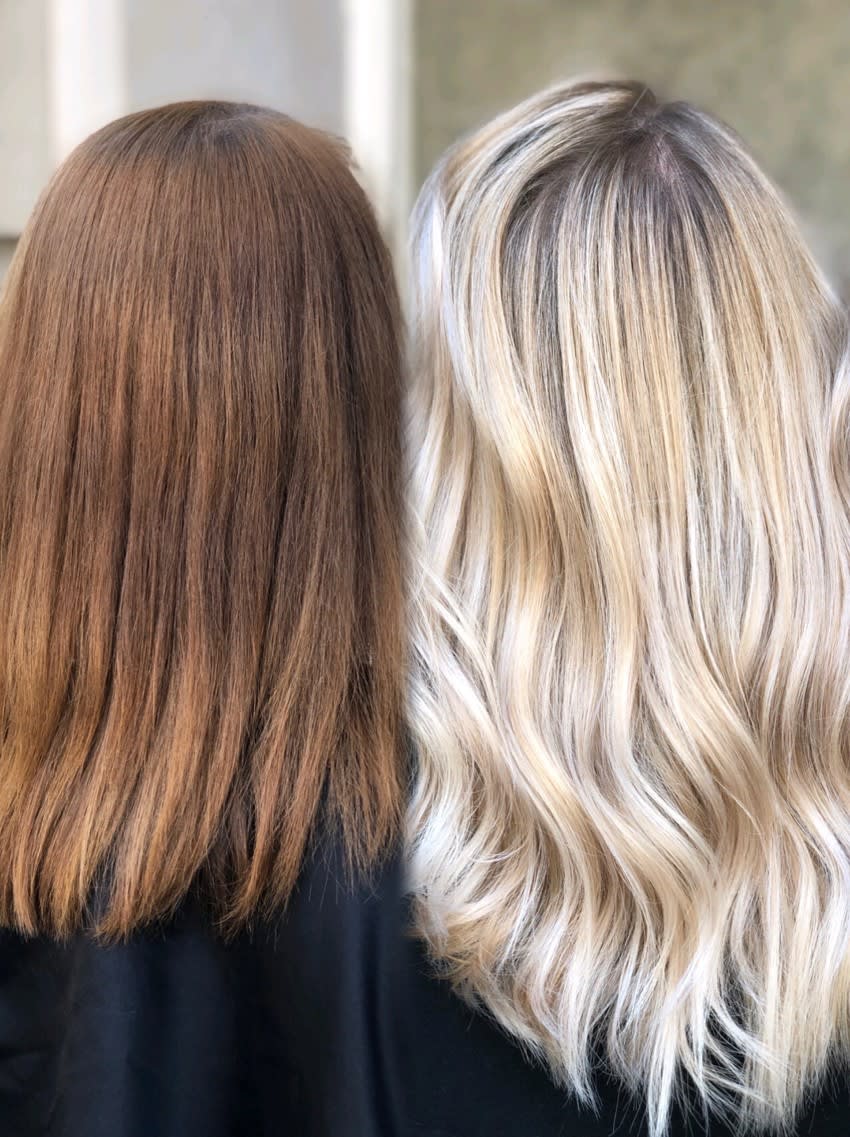 Two Sessions To Hot Blonde