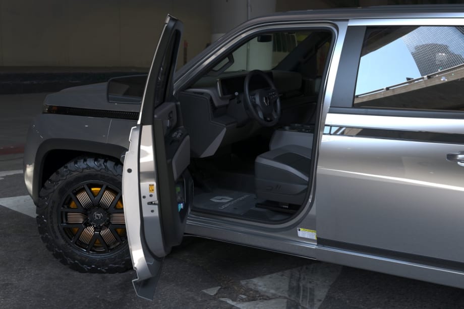 Lordstown Releases Endurance EV Pickup Interior Rendering