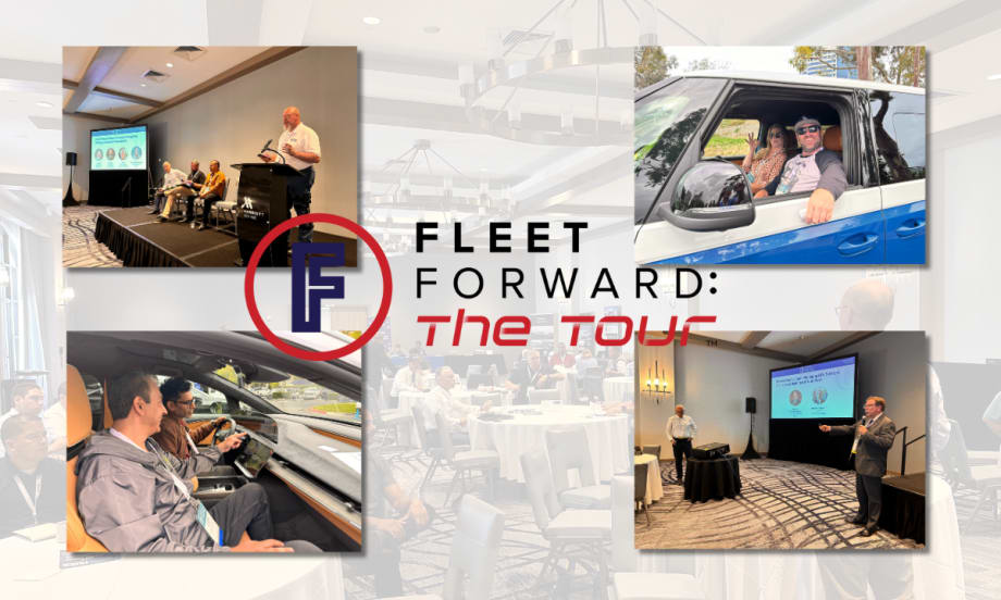 Collage of fleet event photos