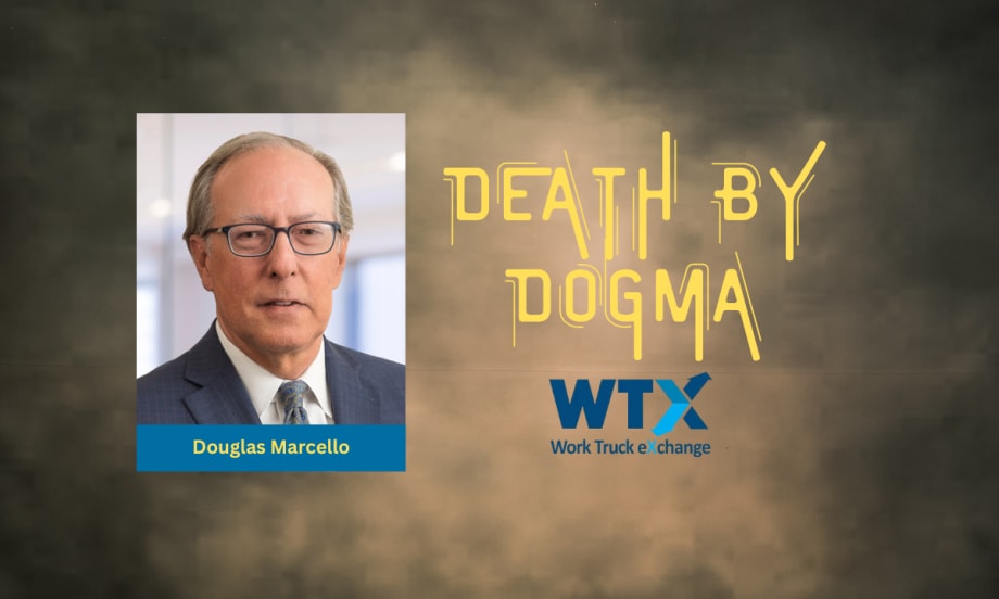 Photo of Doug Marcello for Death By Dogma Keynote presentation at WTX