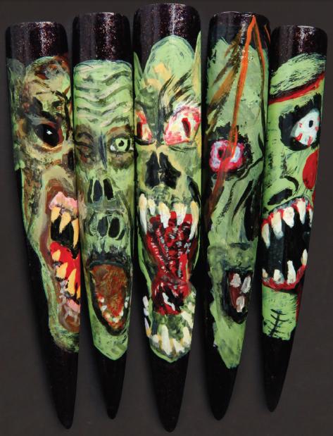 Nails to Die For: Scary Nail Art for Halloween