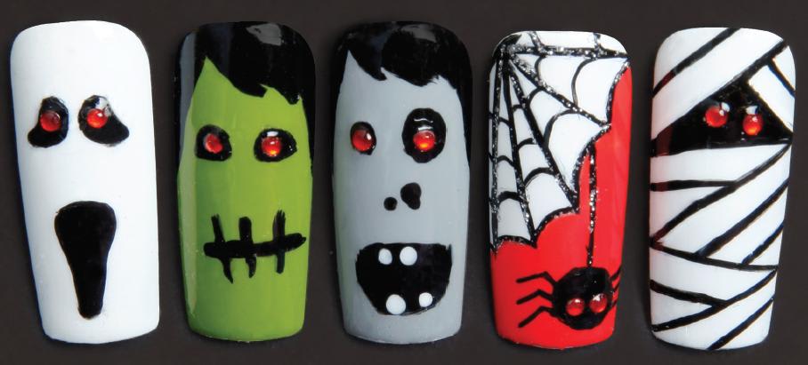 Nails to Die For: Scary Nail Art for Halloween