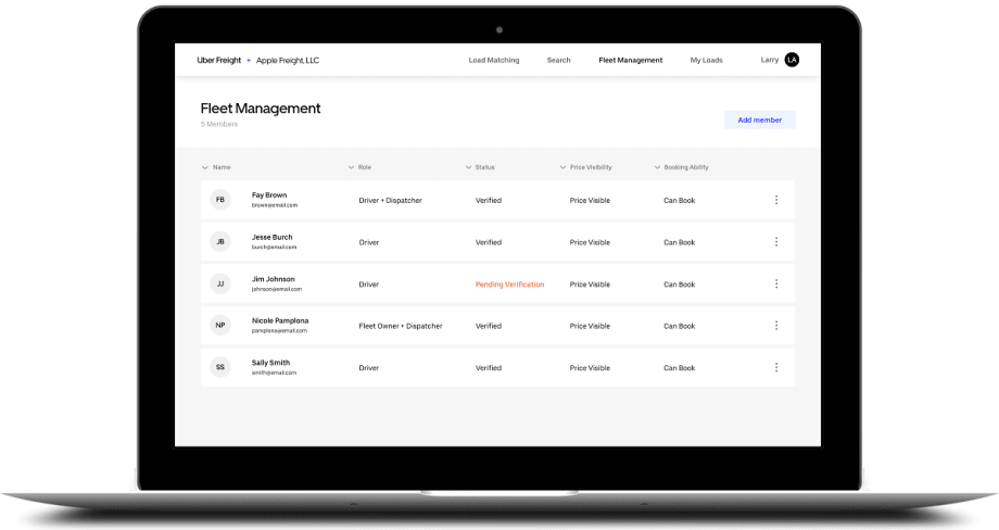 Uber Freight Improves Portal and App Experience for Carriers 